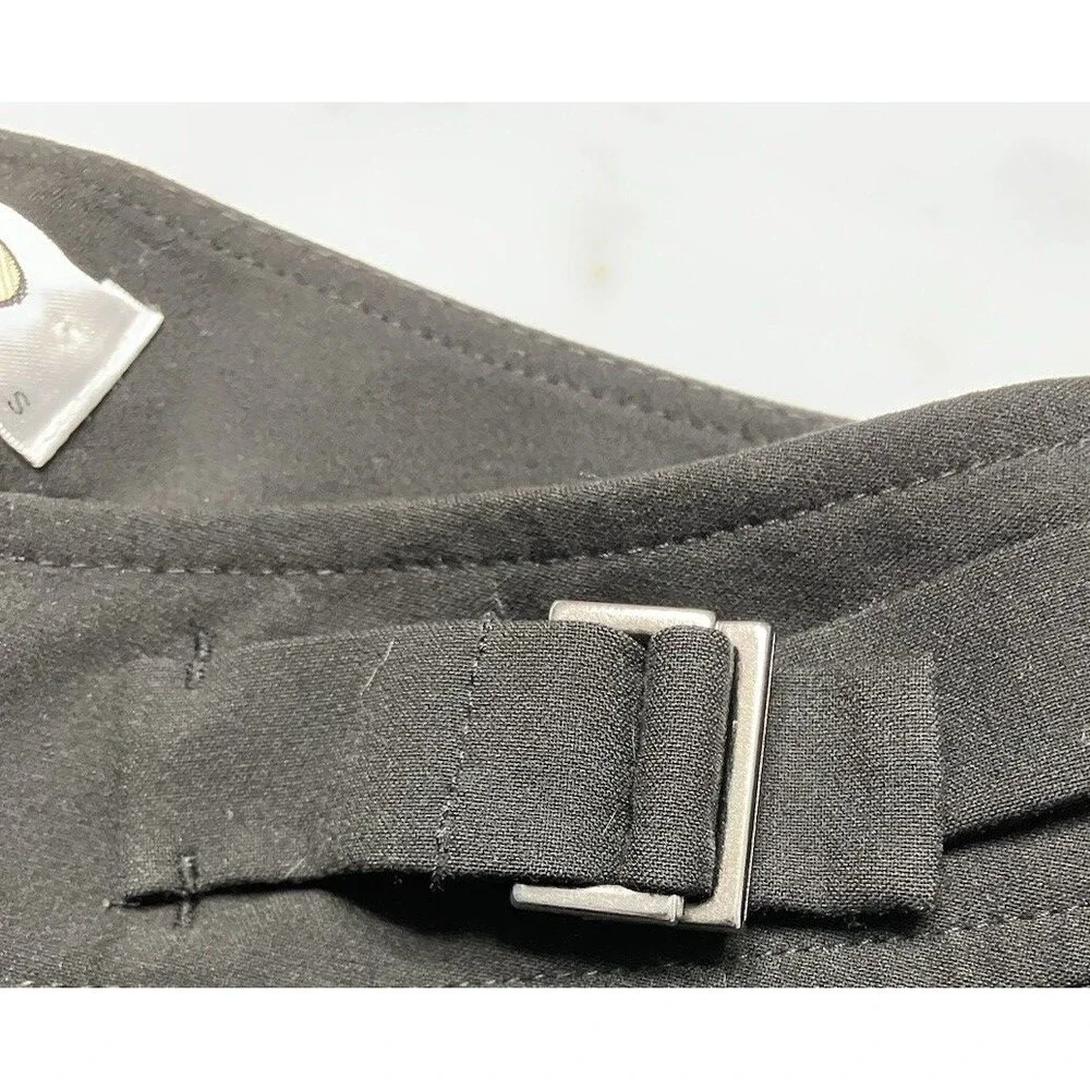 Talbots Petites Stretch Womens Black Dress Pants Size 4 - Picture 5 of 6